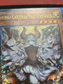 Yugioh! Blazing Cartesia, the Virtuous- RA04-EN041 - Quarter Century LP - Image 3