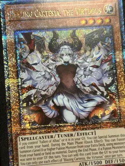 Yugioh! Blazing Cartesia, the Virtuous- RA04-EN041 - Quarter Century LP - Image 4