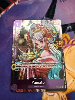 One Piece TCG Yamato CS 2024 Event Pack P-046 PR Promo Card ENG - Image 1
