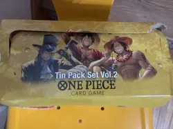 One Piece TCG DISPLAY 12x Mini Tin Pack Set VOL. 2 All 3 characters x4 fast ship - Image 2
