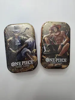 One Piece Tin Pack Set Vol 2 Factory Sealed 2 TIN LOT IN HAND Ready To Ship New - Image 1