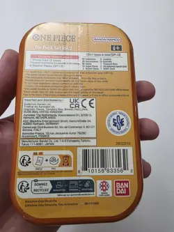 One Piece Tin Pack Set Vol 2 Factory Sealed 2 TIN LOT IN HAND Ready To Ship New - Image 5