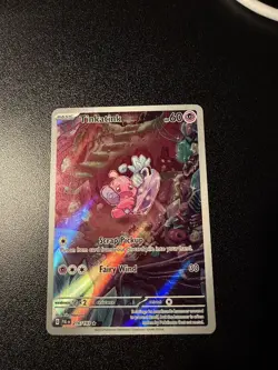Pokemon TCG Tinkatink #216/193 SV02: Paldea Evolved Illustration Rare Holo - Image 1