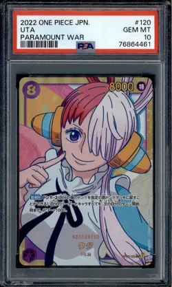 Uta - OP02-120 - PSA 10 - Secret Japanese - OP02 - One Piece - 64461 - Image 1