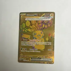 Pokemon TCG Pikachu ex 179/131 Sv: Prismatic Evolutions Gold Holo NM - Image 1