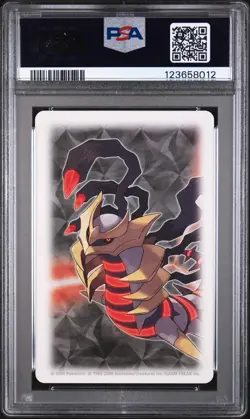 2009 POKEMON PLATINUM VERSION PLAYING CARDS 3 OF DIAMONDS LUCARIO PSA 10 - Image 2