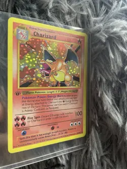 Rare Charizard Pokemon Card TCG - Shiny Holo Base Set 6|150 Pikachu Collection - Image 2