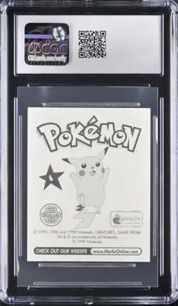 VINTAGE 1998 POKEMON TOPPS MERLIN SERIES 1 #6 CHARIZARD CGC 8.5 NM/MINT 🔥🔥🔥 - Image 2