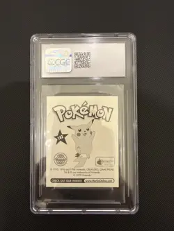 Pokemon Snorlax #143 Merlin Series - CGC 8 - Image 2