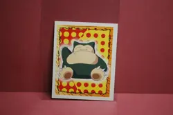 Merlin Topps Pokemon Sticker Snorlax #143 Near Mint - Image 1