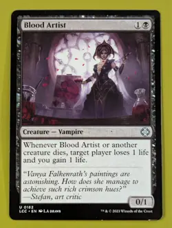 Blood Artist x1 Lost Caverns of Ixalan Commander 1x MTG Magic the Gathering - Image 1