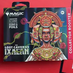 MTG The Lost Caverns of Ixalan OMEGA 15 Card Collector Booster Pack Box NEW - Image 1