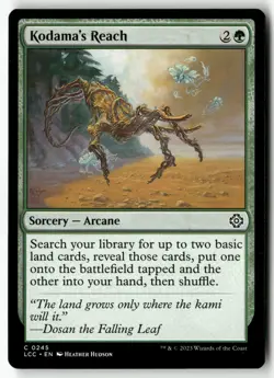 Kodama's Reach C 245 Non-Foil NM MTG Commander: The Lost Caverns of Ixalan Magic - Image 1