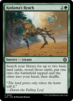 Kodama's Reach #245 | Near Mint | The Lost Caverns of Ixalan Commander Magic MTG - Image 1