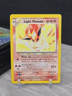 Pokemon Card TCG Light Flareon 46/105 Neo Destiny 2000 Uncommon Vintage NM - Image 3