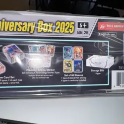 SEALED CASE DRAGON BALL SUPER CARD GAME PREMIUM ANNIVERSARY 4 BOX 2025 ENGLISH - Image 4