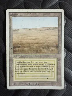 Savannah • Magic the Gathering Revised Dual Land MtG Card HP - Image 1