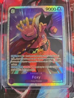 One Piece TCG : Lot Of 10 Cards, Monkey D Luffy, Foxy, And More - Image 2