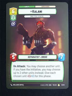 Kalani 16/20 - Star Wars Unlimited Card #3UR - Image 1