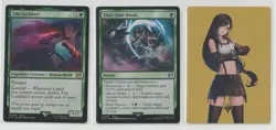 MTG Final Fantasy Tifa Lockhart lot / Gold Stamped Art card / Limit Break - Image 1