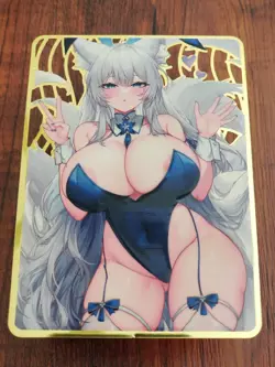 Shinano - Azur Lane - Goddess Story Gold Metal Card - Image 1