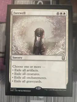 Farewell RARE Magic The Gathering card boardwipe!!! - Image 1