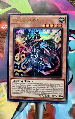 Yu-Gi-Oh! - K9-04 Noroi - Ultra Rare NM / Near Mint - DOOD-EN025 - Image 3