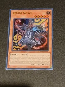 Yugioh - K9-04 Noroi DOOD-EN025 Ultra Rare 1st Edition Near Mint - Image 1
