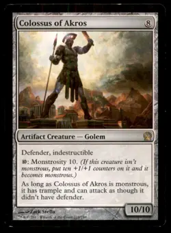 Colossus of Akros LP Light Play Theros MTG [11720] - Image 1