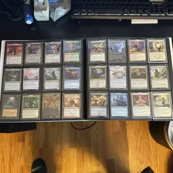 480 Rares/Mythics Magic the Gathering in Ultra Pro 12 Pocket Binder MTG SEE PICS - Image 5