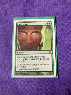Magic The Gathering 9th Edition Biorhythm MTG TCG CCG Ninth - Image 1