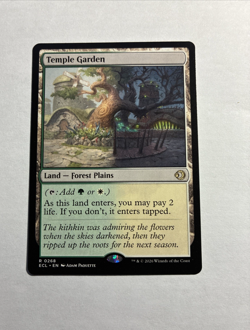 Temple Garden - Lorwyn Eclipsed MTG Plus Bonus Rare!!! - Image 1