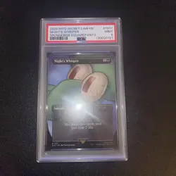 MTG Secret Lair Night’s Whisper Non Foil SpongeBob SquarePants Psa 9 - Image 1