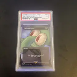 MTG Secret Lair Night’s Whisper Non Foil SpongeBob SquarePants Psa 9 - Image 2