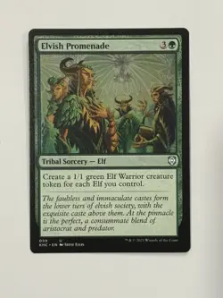 Elvish Promenade Commander: Kaldheim Regular - Image 1