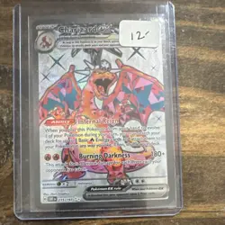 Charizard ex 12/108 Evolutions Ultra Rare Holo EX Pokemon TCG Card - Image 1