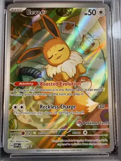 Eevee 173 PSA 9 pokemon center promo stamped pc etb Mint holo eeveelution - Image 2