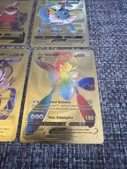 Lot Of 9 Mixed Gold Foil Pokemon Cards - fan art - Image 4