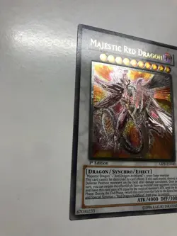 USA Seller Yugioh Majestic Red Dragon ABPF-EN040 Ultimate Rare 1st Edition VLP - Image 5