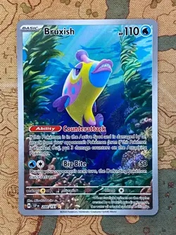 Pokemon Card TCG - Bruxish 200/191 Illustration Rare Surging Sparks Near Mint - Image 1