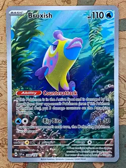 Pokemon Card TCG - Bruxish 200/191 Illustration Rare Surging Sparks Near Mint - Image 2