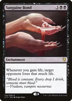 Sanguine Bond (Near Mint) [Commander 2017] MTG Non-Foil - Image 1
