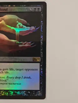 Sanguine Bond Core Set 2010 (M10) Foil - Moderate Damage (See Pics) - Image 2