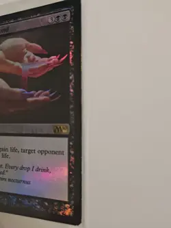 Sanguine Bond Core Set 2010 (M10) Foil - Moderate Damage (See Pics) - Image 3