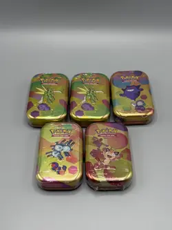 Pokemon TCG 151 Mini Tins x5 | Brand New & Factory Sealed - Image 1
