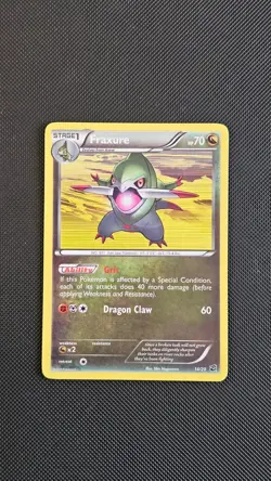 Pokemon - Dragon Vault - Fraxure Holo 14/20 - Image 1