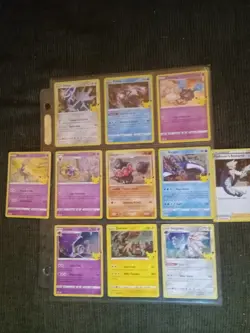 pokemon TCG 20 card lot celebrations, 19 rare,1 uncommon, all holo,NM - Image 2