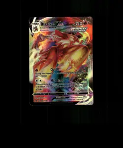 Fan-Art READ DESCRIPTION BELOW HOLO Blaziken Card Blaziken Pokemon Card p3 - Image 1