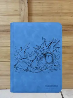 Pokemon Laser Engraved Gyarados Trading Card Binder (Made to order) - Image 1