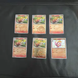 Crocalor Combo Set 6 pcs Gem Pack Pokemon TCG Chinese exclusive 2025 - Image 1